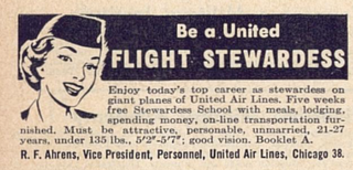 Ad from the back of Redbook magazine, 1952
